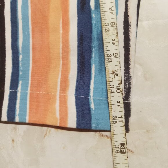 EXTRA LARGE WOMENS BARREL LEG CASUAL PANTS WITH POCKETS AND WAIST TIE - Picture 5 of 13